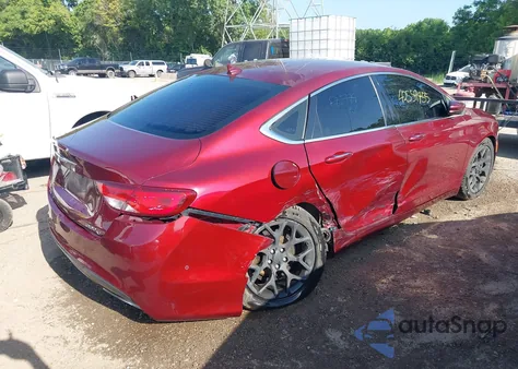 2015 Chrysler 200 C from USA, damaged, VIN 1C3CCCEG1FN523779